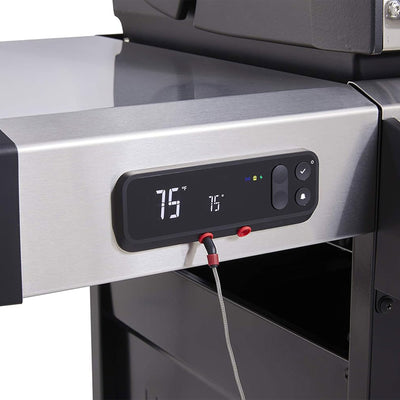 Weber Genesis EX-335 Stainless Steel 3 Burner Natural Gas Grill, Black(Open Box) - VMInnovations