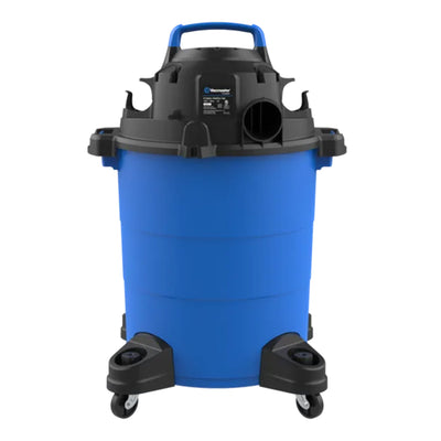 Vacmaster 8 Gallon 4 Peak HP Portable 2 in 1 Wet/Dry Vacuum & Attachments, Blue