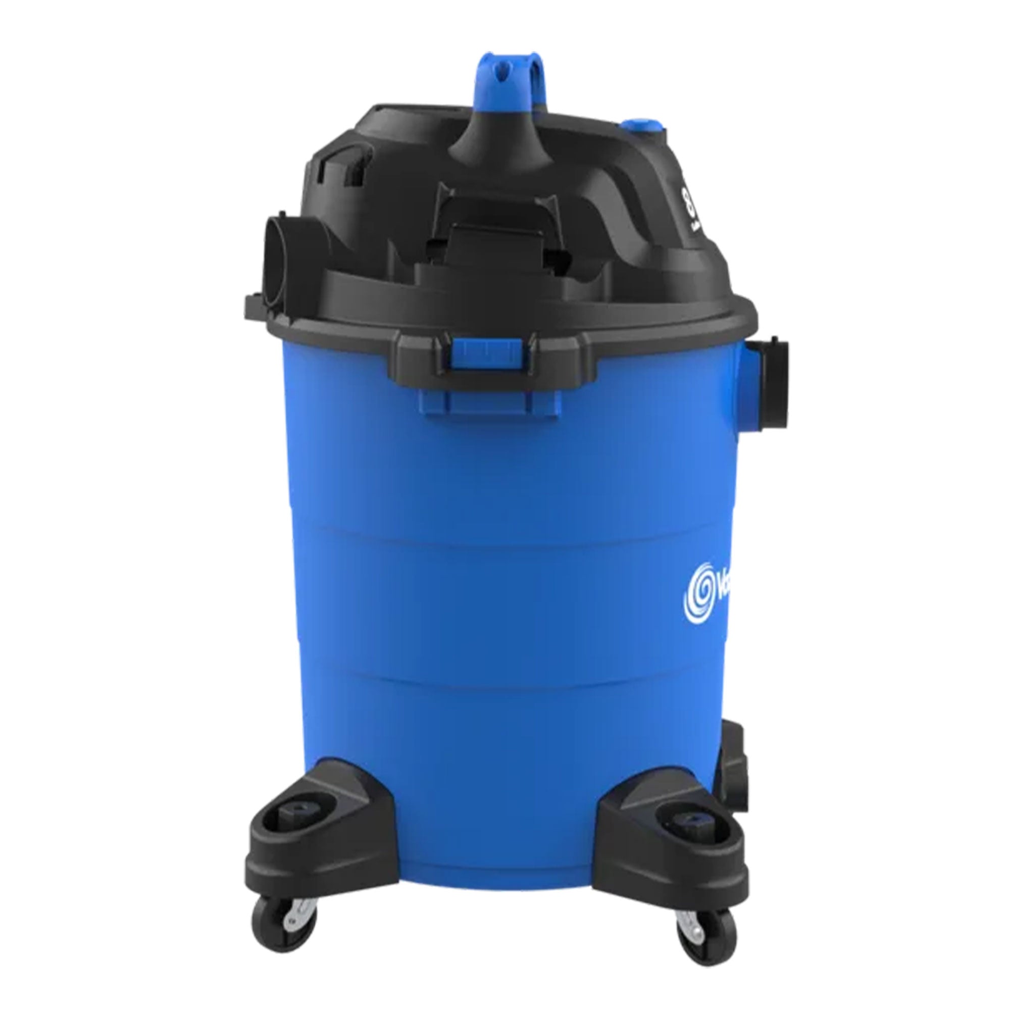 Vacmaster 8 Gal 4 HP Portable 2 in 1 Wet/Dry Vacuum & Attachments, Blue (Used) - VMInnovations