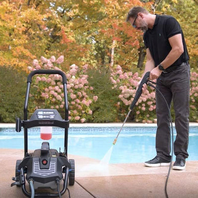 AR Blue Maxx 2300 PSI 1.5 GPM Portable Electric Pressure Washer w/Cart (Used) - VMInnovations