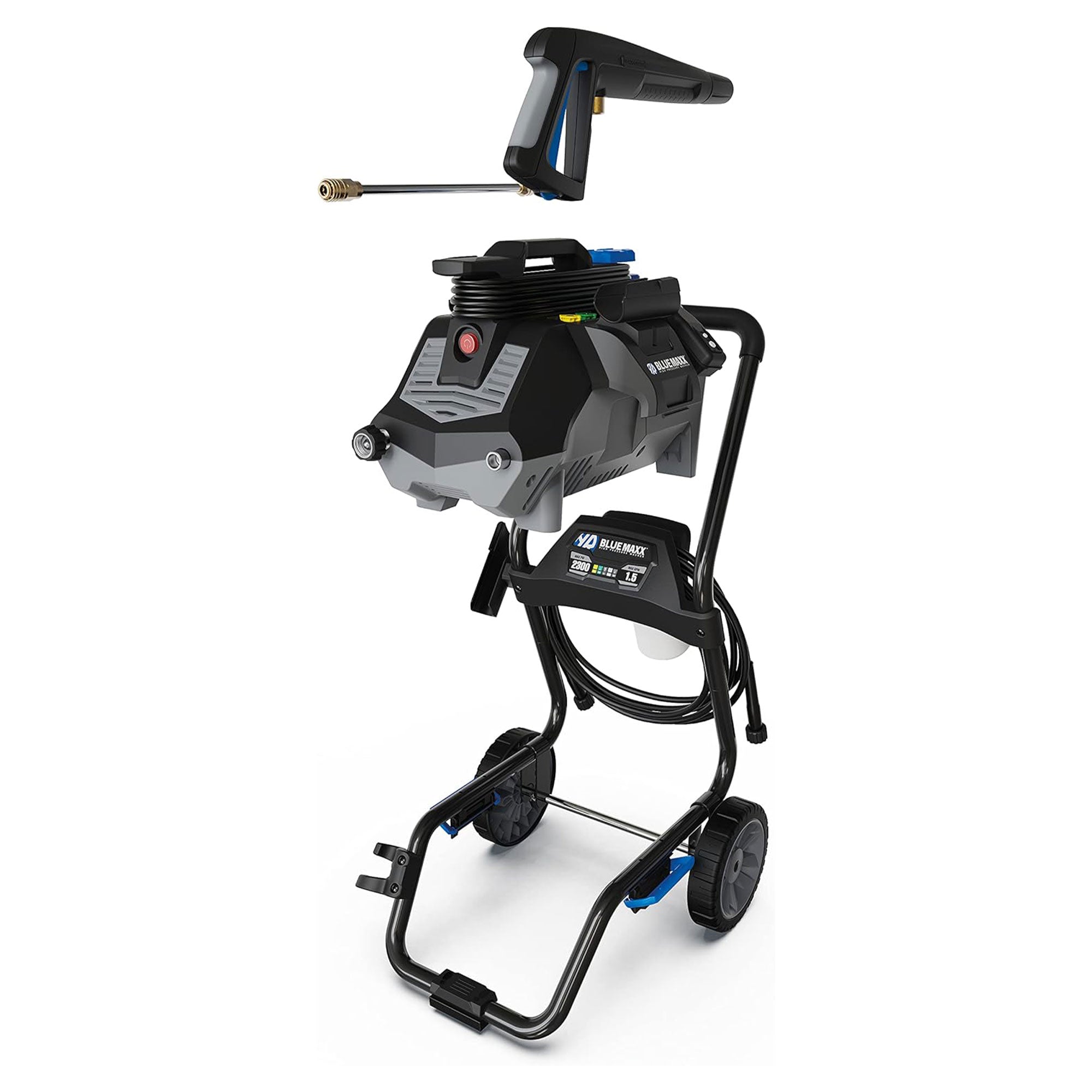 AR Blue Maxx 2300 PSI 1.5 GPM Portable Electric Pressure Washer w/Cart (Used) - VMInnovations