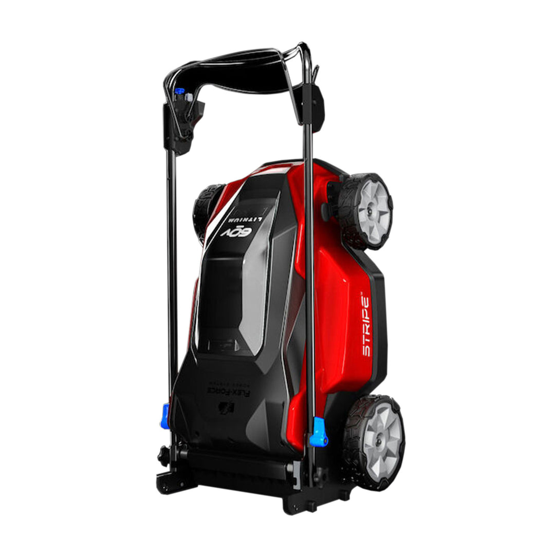 Toro Foldable 60-Volt 21-Inch Stripe Electric Battery Push Lawn Mower (Open Box)