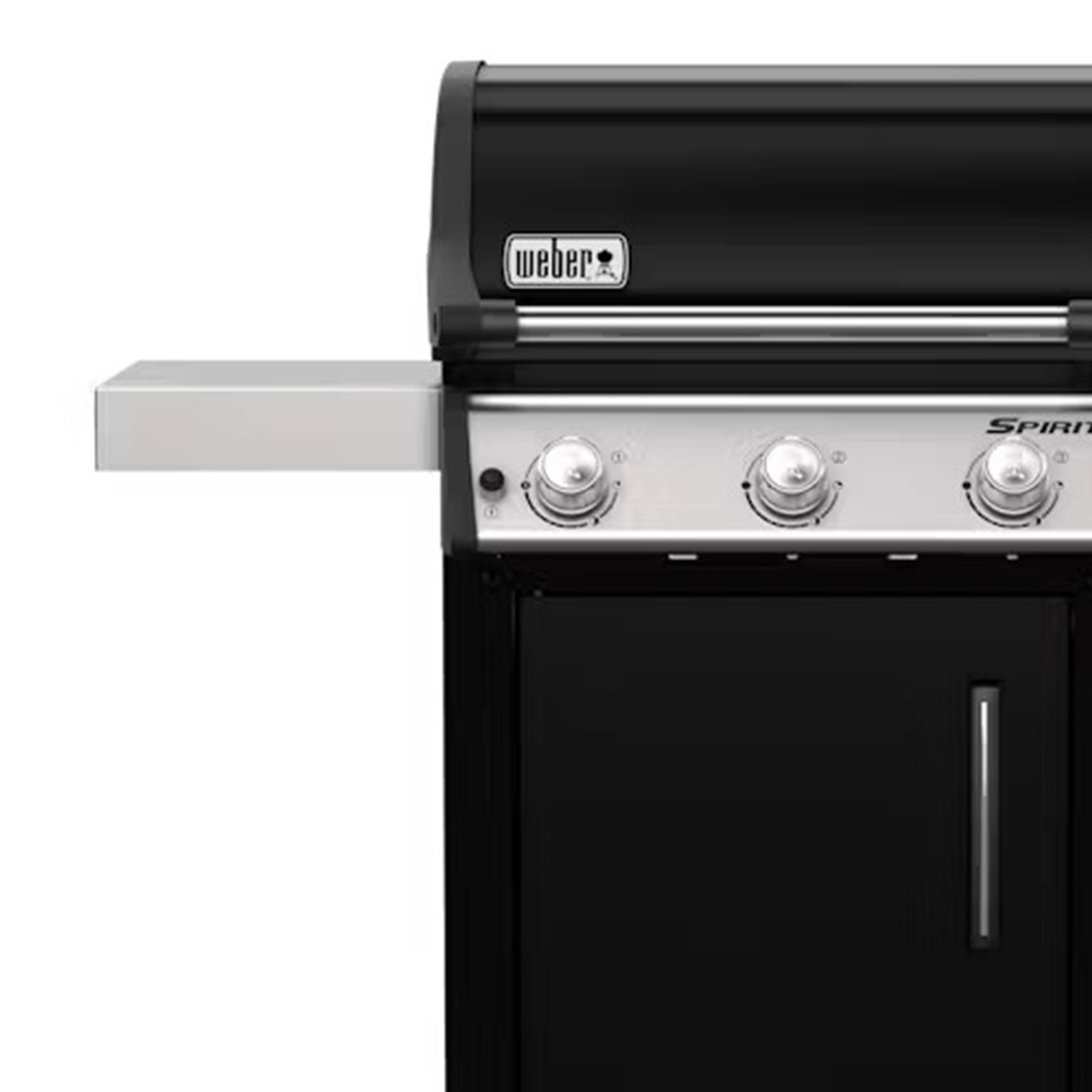 Weber 529 Square Inch Freestanding Cast Iron Natural Gas Grill, Black (Open Box) - VMInnovations