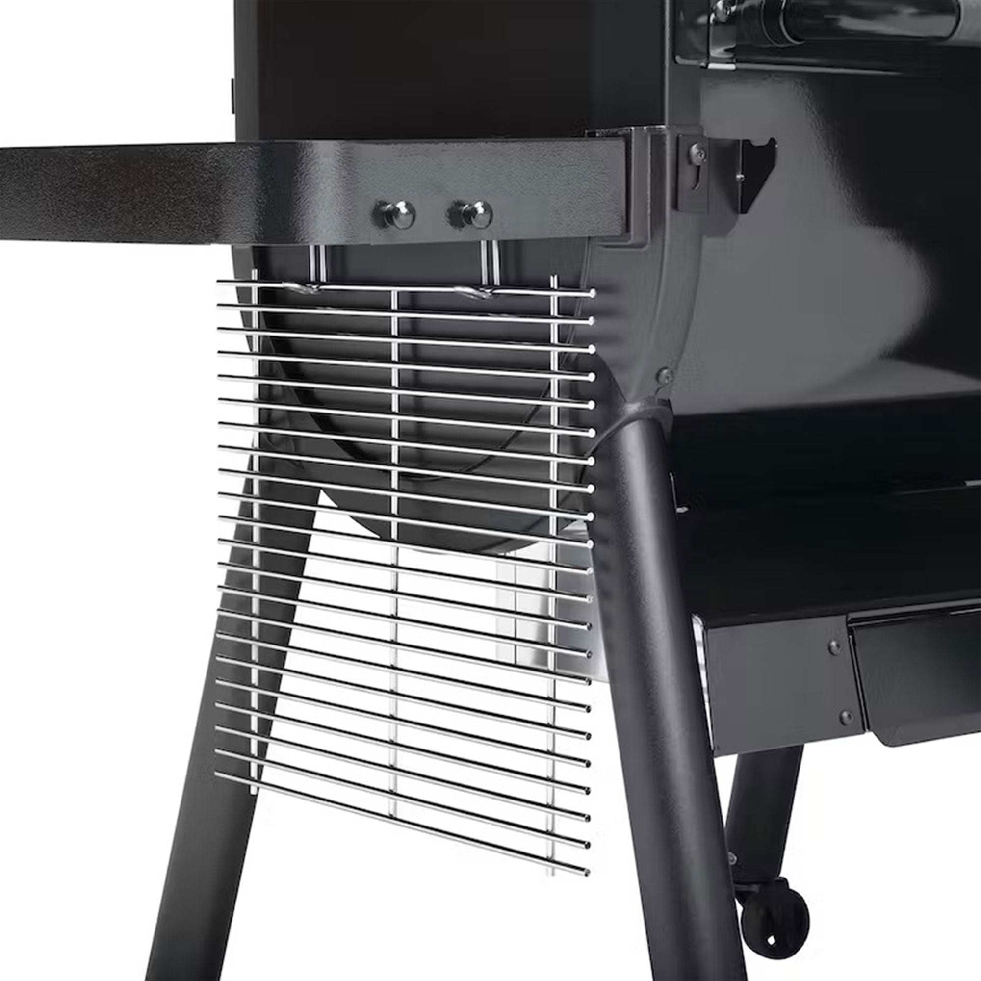Weber SmokeFire Sear Plus ELX6 Wood Fired Pellet Smoker Grill with Side Table - VMInnovations