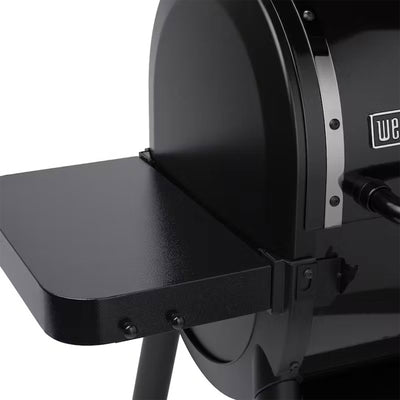 Weber SmokeFire Sear Plus ELX6 Wood Fired Pellet Smoker Grill with Side Table - VMInnovations