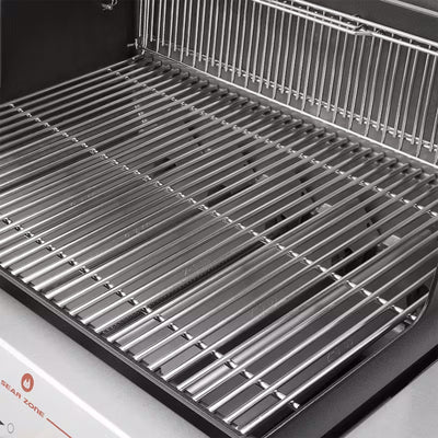 Weber Genesis S-325s Outdoor Stainless Steel 3 Burner Natural Gas Grill, Silver - VMInnovations