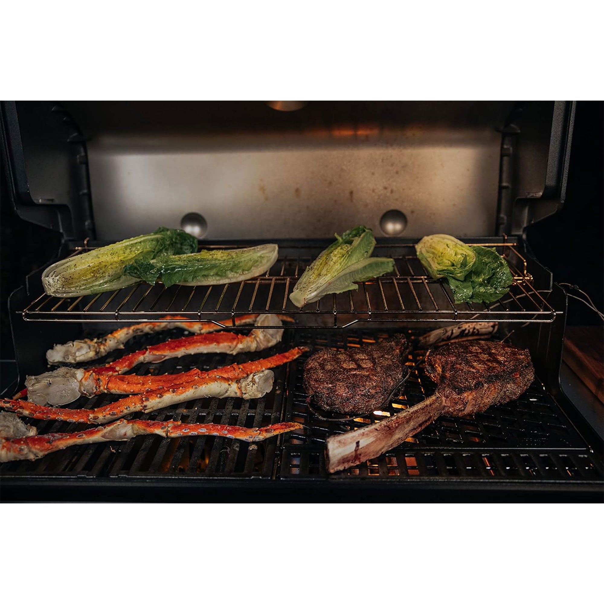 Weber Genesis EX-325s Outdoor 3 Burner Smart Natural Gas Barbecue Grill, Black - VMInnovations