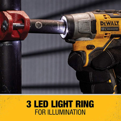 DeWalt XTREME 12V MAX Brushless 1/2" Cordless Impact Wrench Kit with LED Ring - VMInnovations