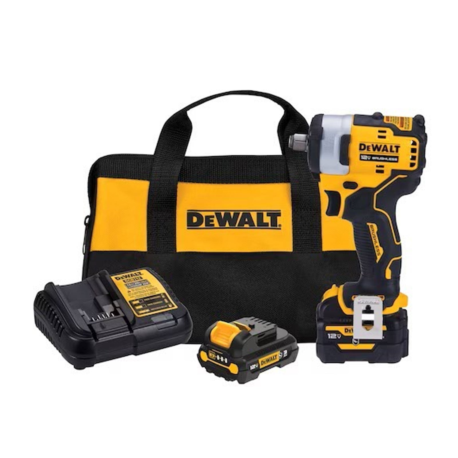 DeWalt XTREME 12V MAX Brushless 1/2" Cordless Impact Wrench Kit with LED Ring - VMInnovations