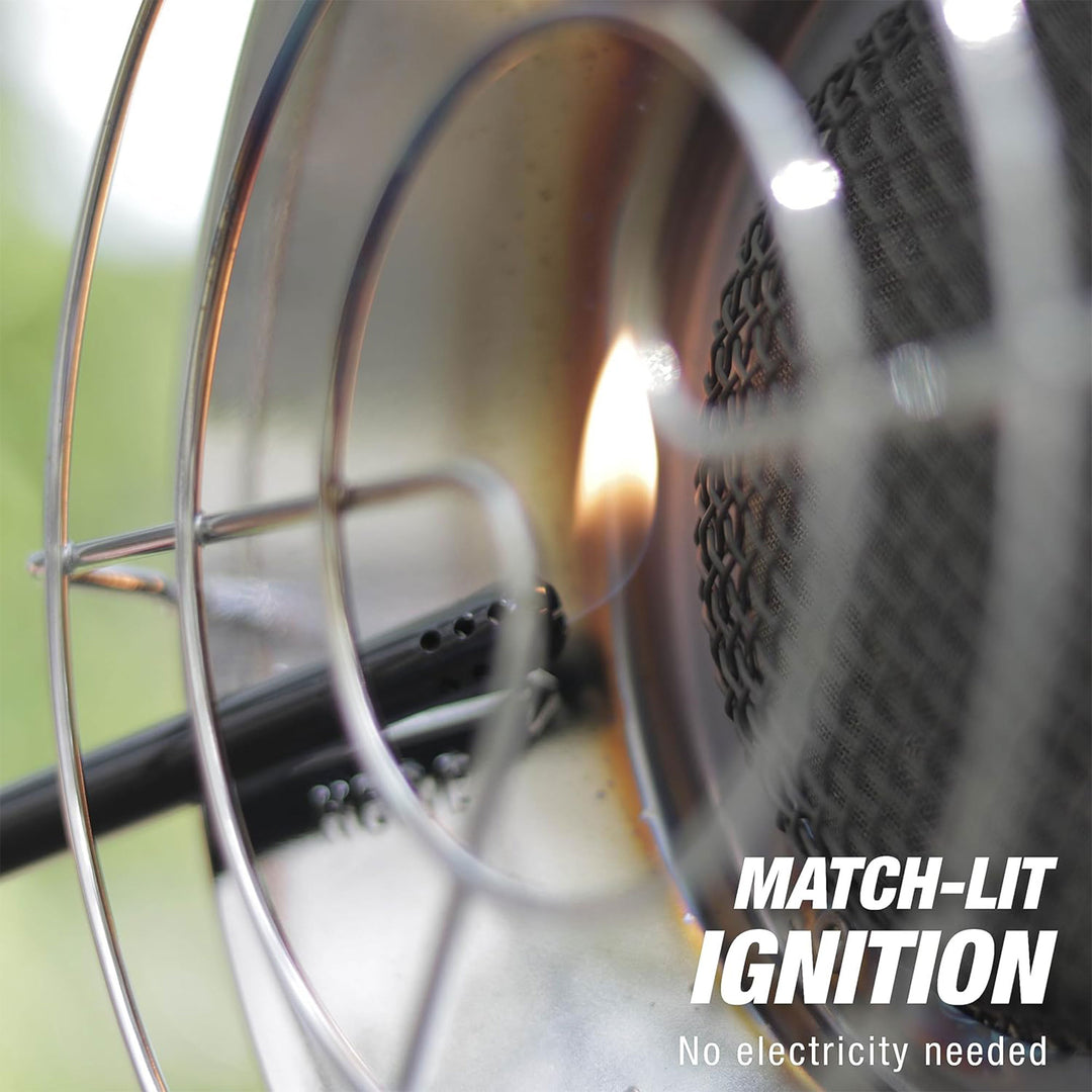 Mr. Heater 30,000 BTU 2 Burner Propane Heater Lamp w/Auto Shut Off (For Parts) - VMInnovations