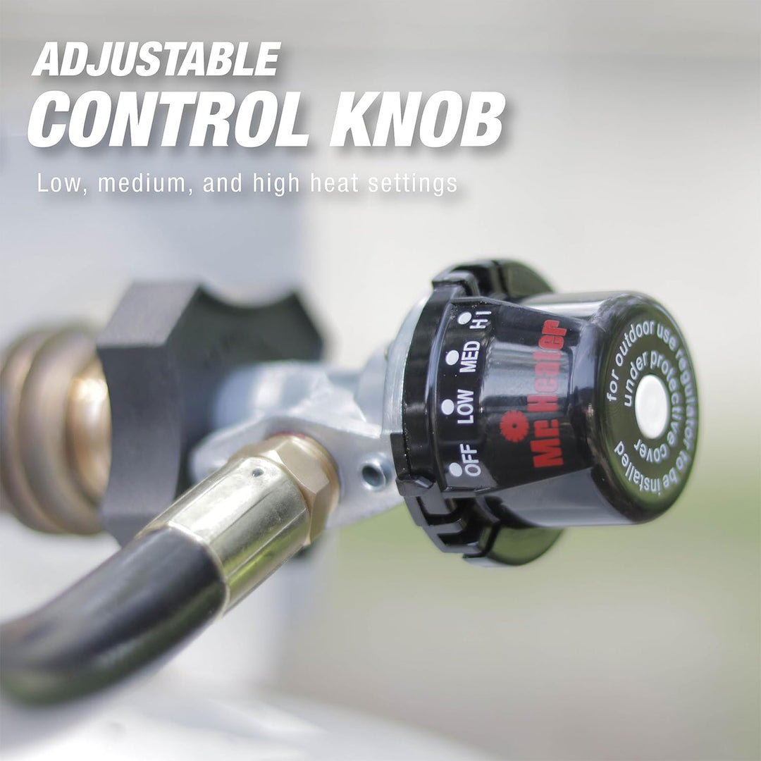 Mr. Heater 30,000 BTU 2 Burner Propane Tank Top Heater Lamp with Auto Shut Off - VMInnovations