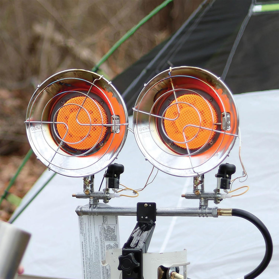 Mr. Heater 30,000 BTU 2 Burner Propane Heater Lamp w/Auto Shut Off (For Parts) - VMInnovations