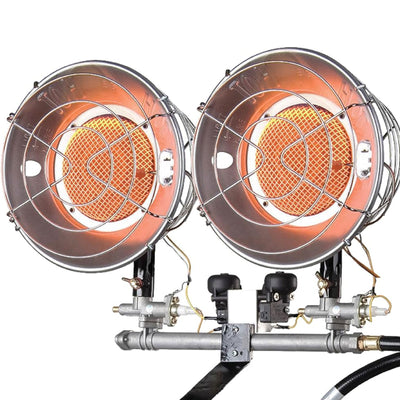 Mr. Heater 30,000 BTU 2 Burner Propane Tank Heater w/Auto Shut Off (Open Box) - VMInnovations