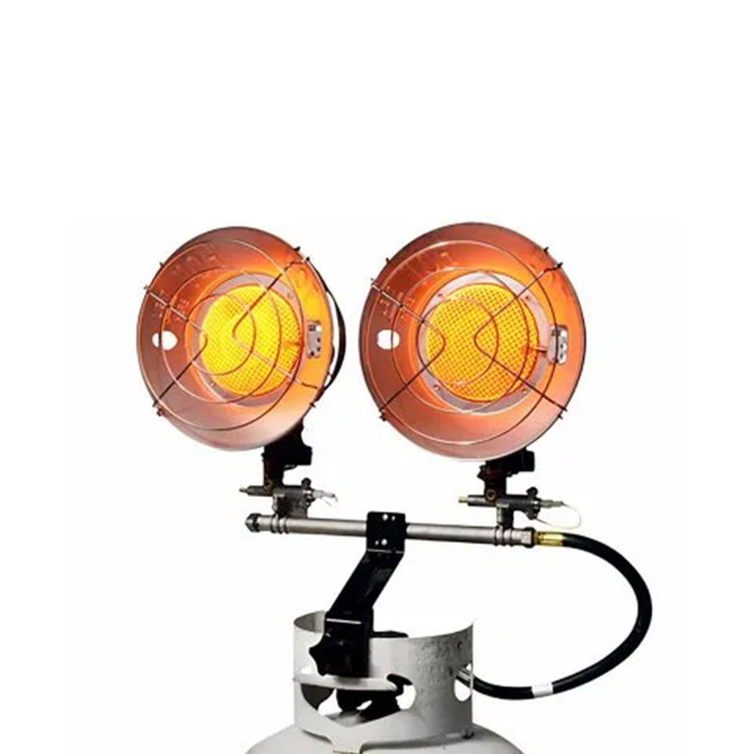 Mr. Heater 30,000 BTU 2 Burner Propane Heater Lamp w/Auto Shut Off (For Parts) - VMInnovations
