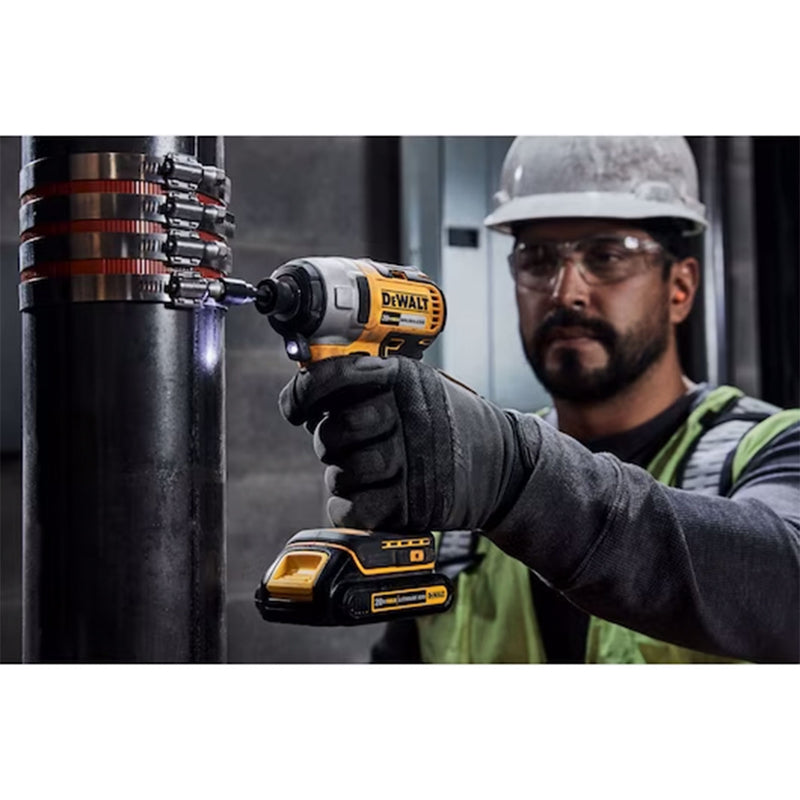 DeWalt 20V MAX Brushless Cordless Impact Driver Kit with Charger  (Open Box)