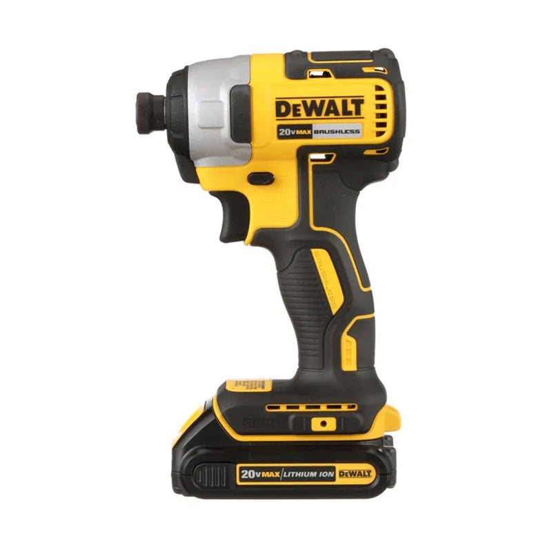 DeWalt 20V MAX Brushless Cordless Impact Driver Kit with Charger and Kit Bag