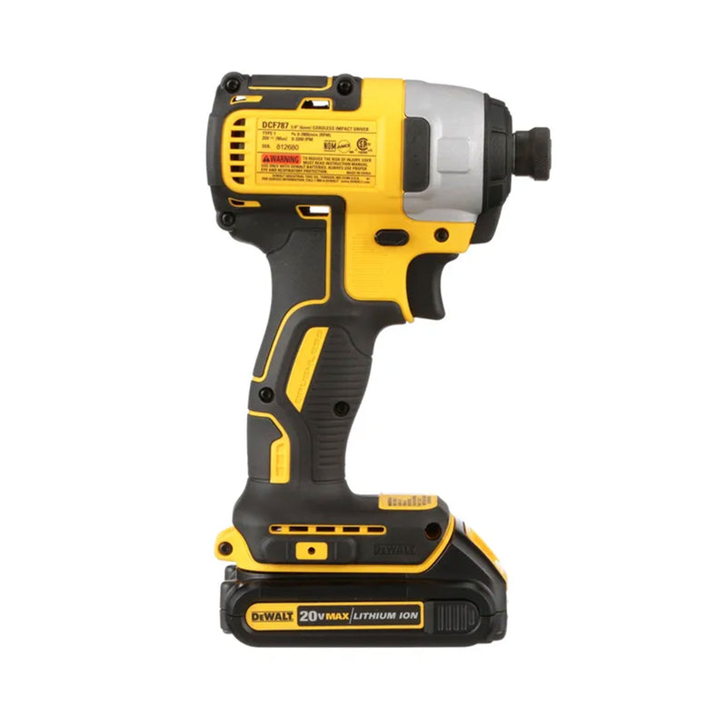 DeWalt 20V MAX Brushless Cordless Impact Driver Kit with Charger  (Open Box)