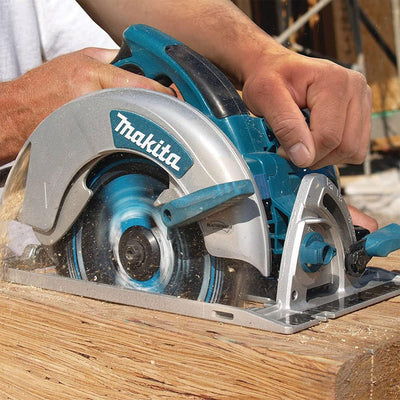 Makita 10.6lb Magnesium 7.25 Inch Circular Saw w/Built In LED Light, Blue (Used) - VMInnovations