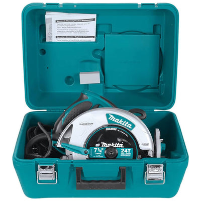Makita 10.6lb Magnesium 7.25 Inch Circular Saw w/Built In LED Light, Blue (Used) - VMInnovations