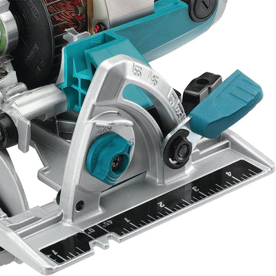 Makita 10.6lb Magnesium 7.25 Inch Circular Saw w/Built In LED Light, Blue (Used)