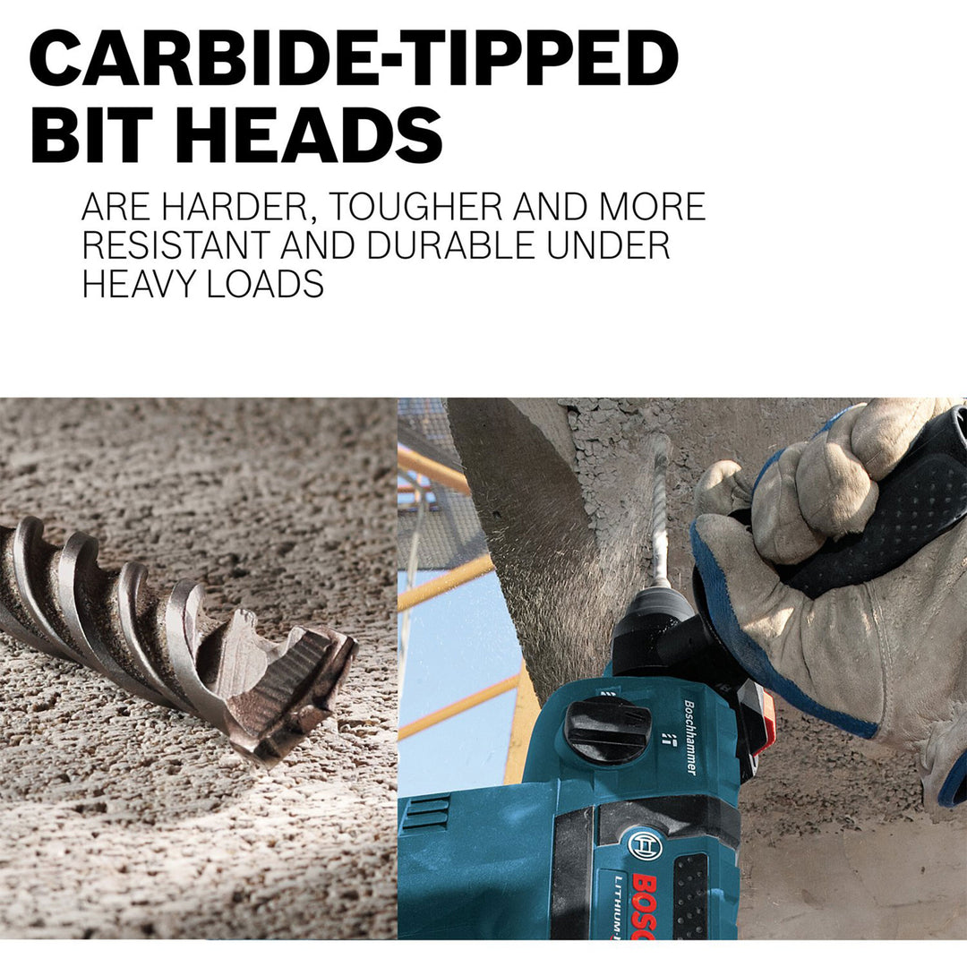 Bosch 0.75 Inches x 8 Inches SDS-Plus Bulldog Rotary Hammer Bit (Used)