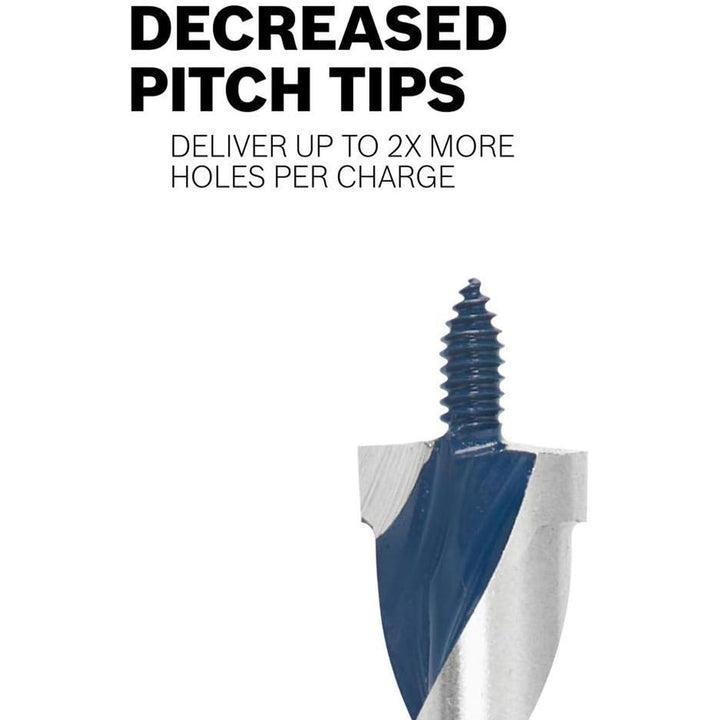Bosch 1.5"x 17.5" Daredevil Auger Bits with Dual Cutting Edges (Open Box) - VMInnovations