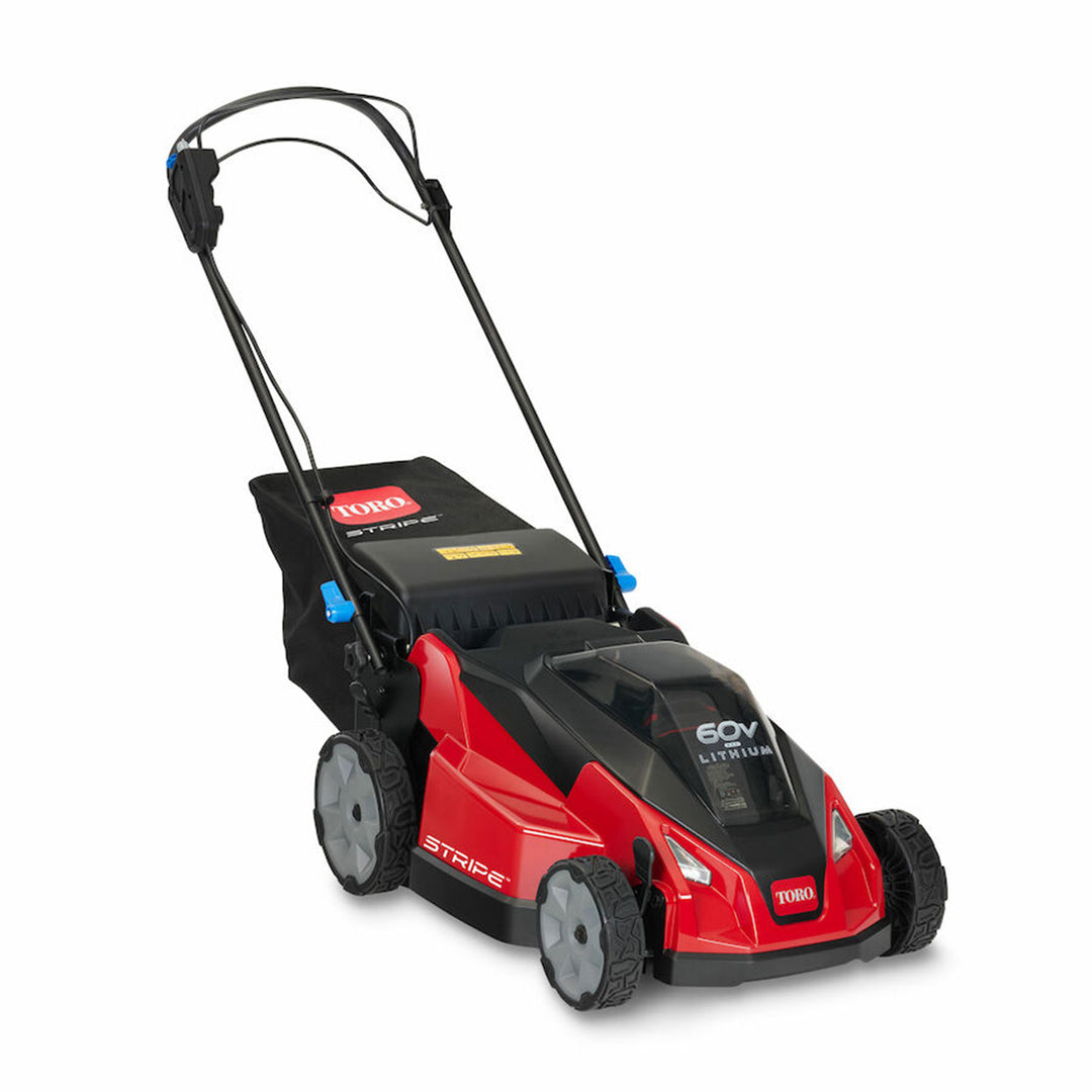 Toro Foldable 60V21" Stripe Electric Self Propelled Mower w/Headlights(Open Box)