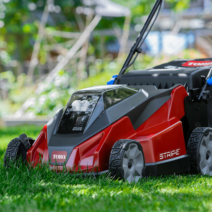 Toro Foldable 60V21" Stripe Electric Self Propelled Mower w/Headlights(Open Box)