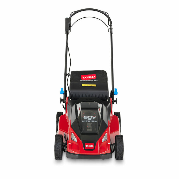 Toro Foldable 60V21" Stripe Electric Self Propelled Mower w/Headlights(Open Box)
