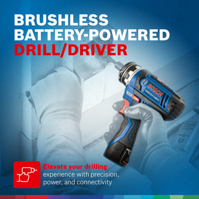 Bosch 5-In-1 Drill/Driver with Flexiclick System and 12 Volt 2.0 Ah Batteries - VMInnovations