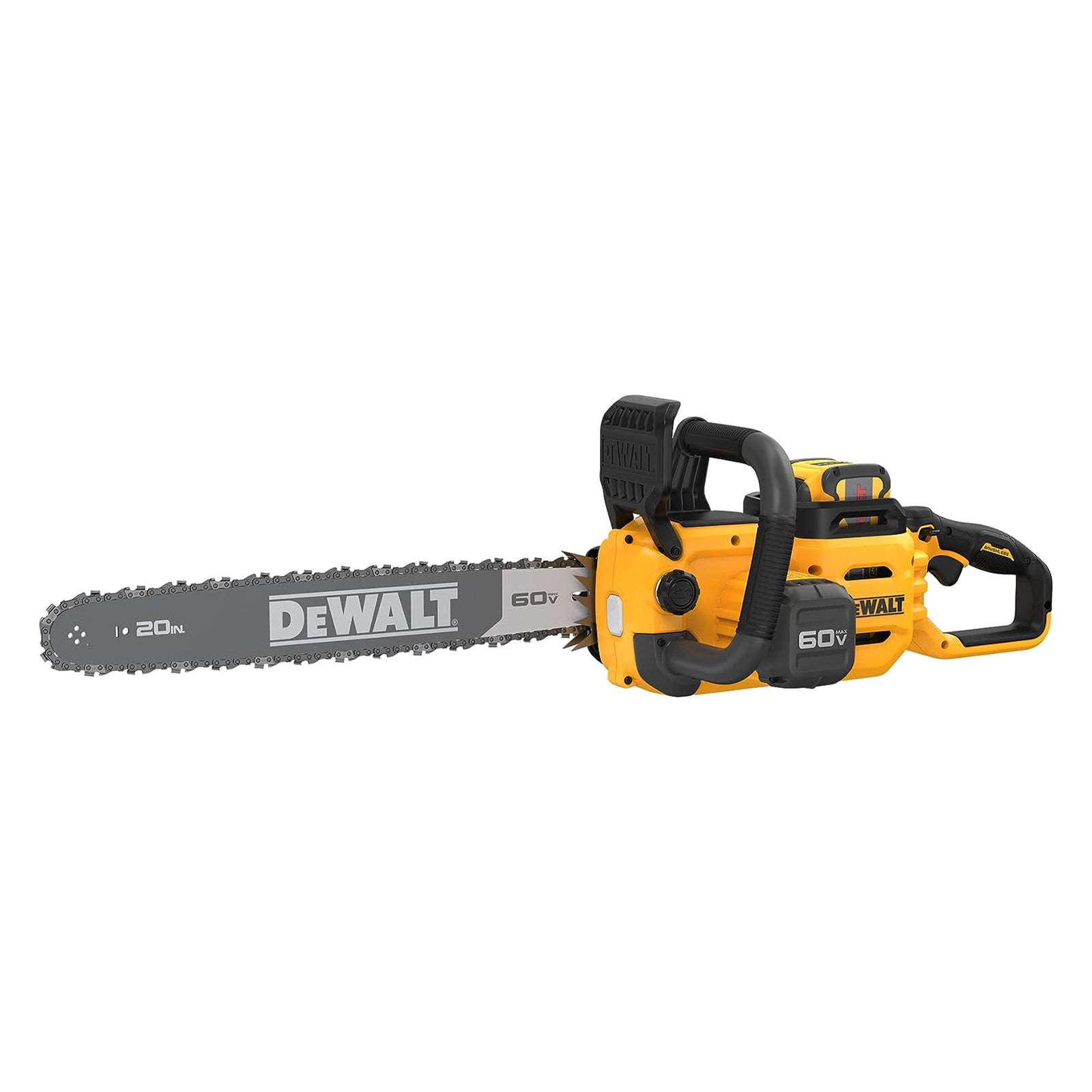 DeWalt 60V MAX Brushless Cordless 20" 5.0Ah Chainsaw Kit w/Chain Adjustment - VMInnovations