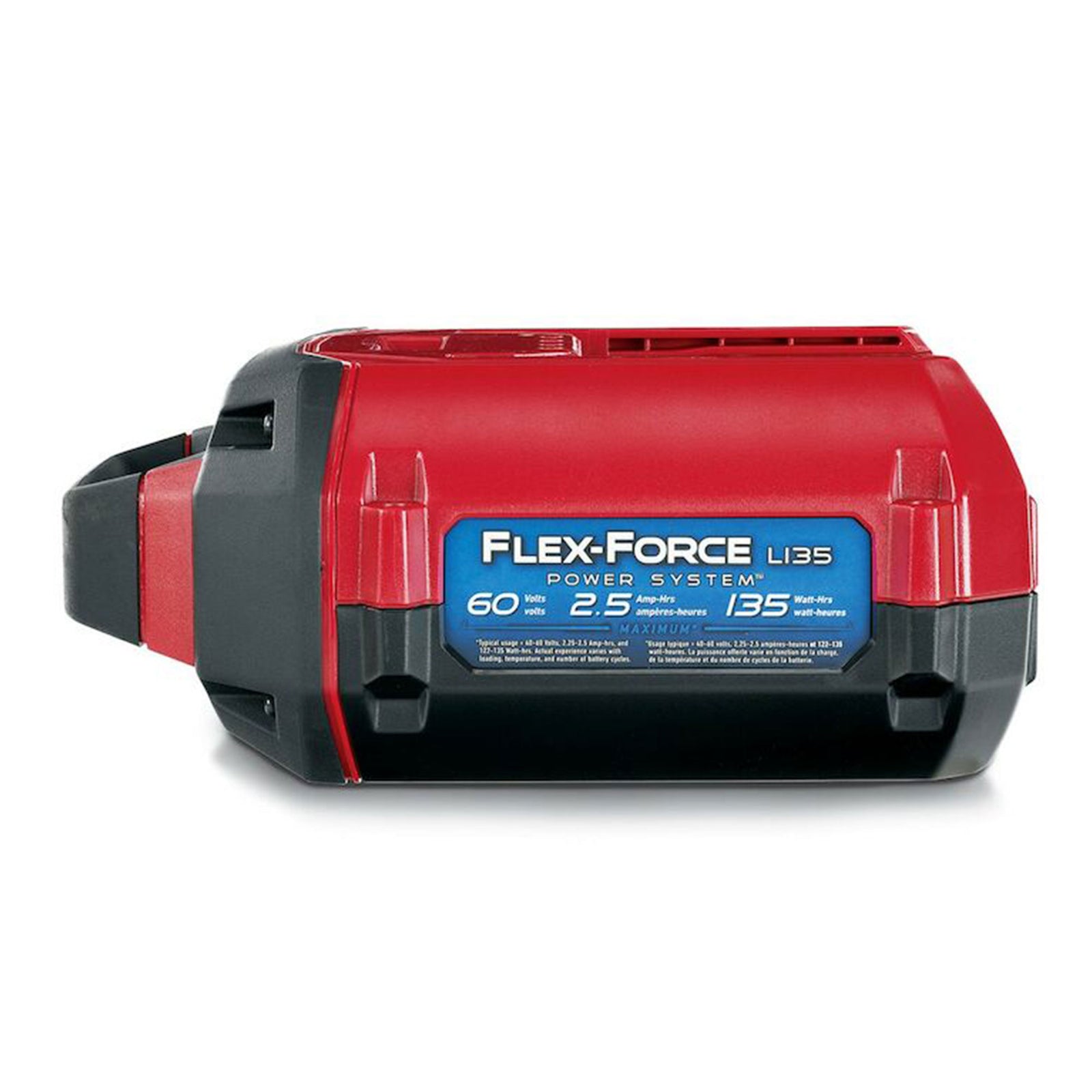 Toro Flex Force Power 60 Volt Max 2.5Ah Lithium Ion Battery, Black/Red (Used) - VMInnovations
