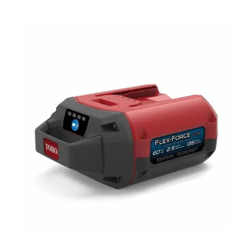 Toro Flex Power System 60 Volt Max 2.5Ah Lithium Ion Battery,Black/Red(Open Box)