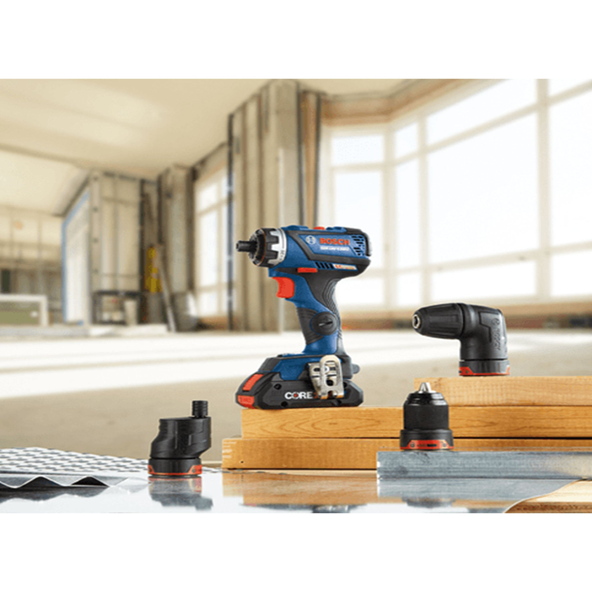 Bosch 1900 RPM Compact Design 5 In 1 Drill Driver with CORE18V 4.0Ah Battery - VMInnovations