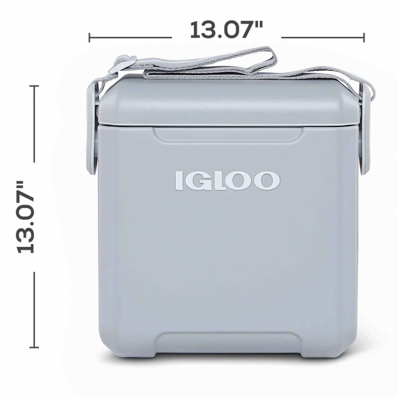 Igloo 11 Quart Tag Along Too Insulated Strapped Picnic Style Cooler, Light Gray - VMInnovations