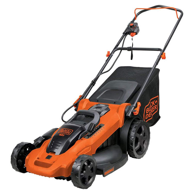 BLACK+DECKER 40V Cordless Electric Walk Behind Lawn Mower w/Battery & Charger