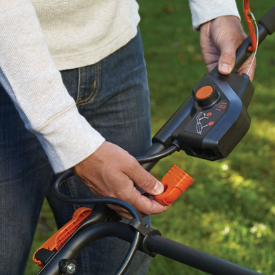 BLACK+DECKER 40V Cordless Electric Walk Behind Lawn Mower w/Battery & Charger