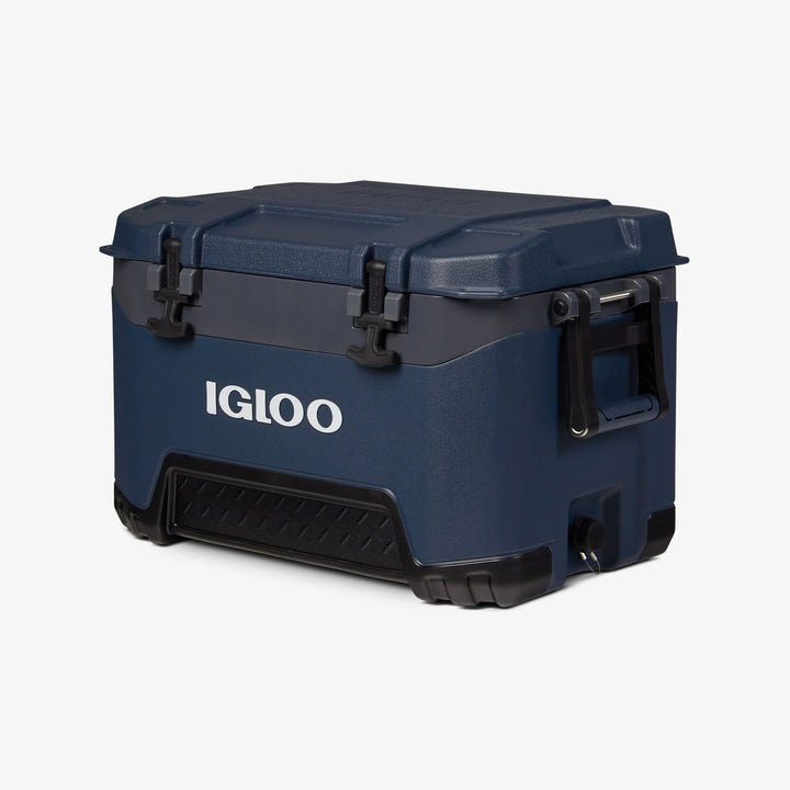 Igloo BMX 52 Quart Ice Chest Cooler with Cool Riser Technology, Rugged Blue