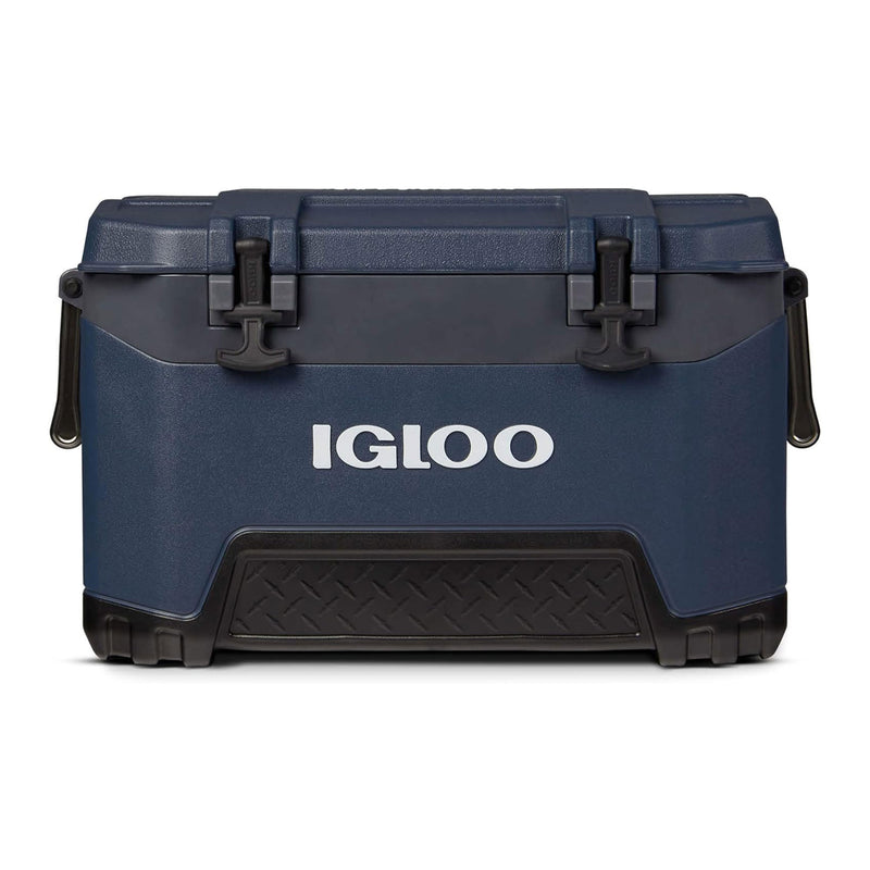 Igloo BMX 52 Quart Ice Chest with Cool Riser Technology, Rugged Blue (Open Box)