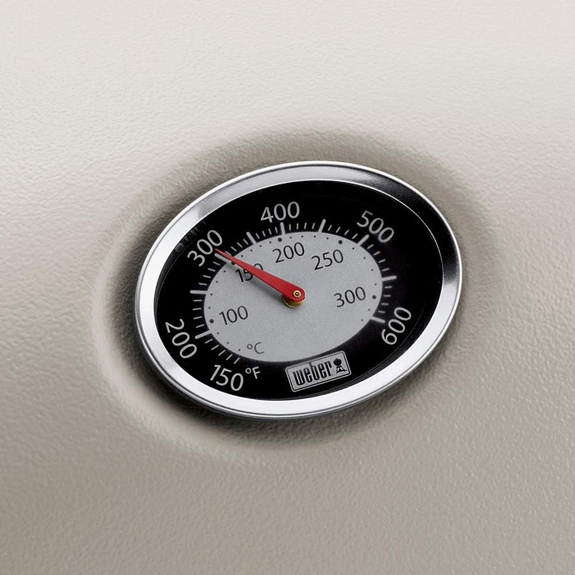 Weber Q 2200 Aluminum Portable 12,000 BTU Liquid Propane Gas Grill w/Thermometer - VMInnovations