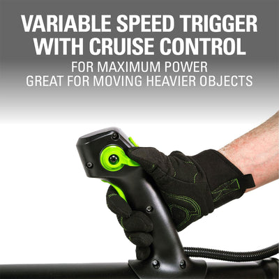 Greenworks Backpack Blower w/80 Volt 2.5Ah Battery & Charger,Green(For Parts) - VMInnovations