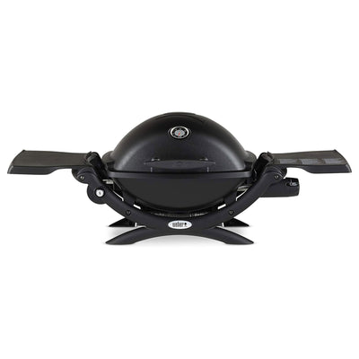 Weber Aluminum Lid Portable 8,500 BTU Liquid Propane Gas Grill, Black(For Parts)