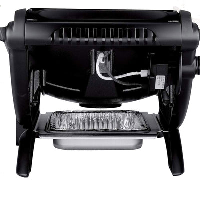 Weber Aluminum Lid Portable 8,500 BTU Liquid Propane Gas Grill, Black(For Parts)