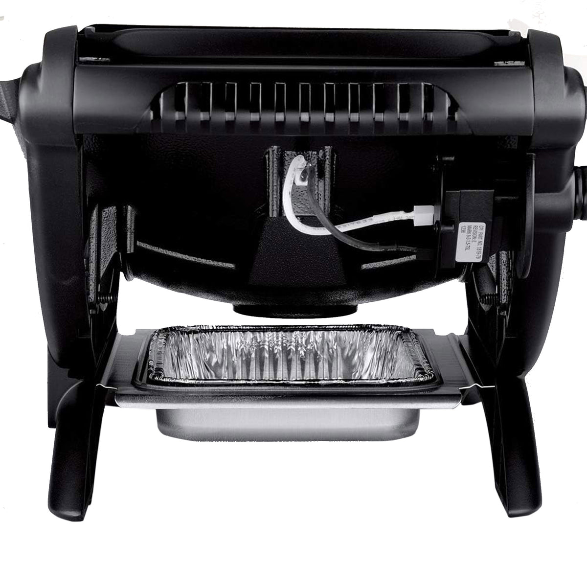 Weber Aluminum Lid Portable 8,500 BTU Liquid Propane Gas Grill, Black(For Parts)