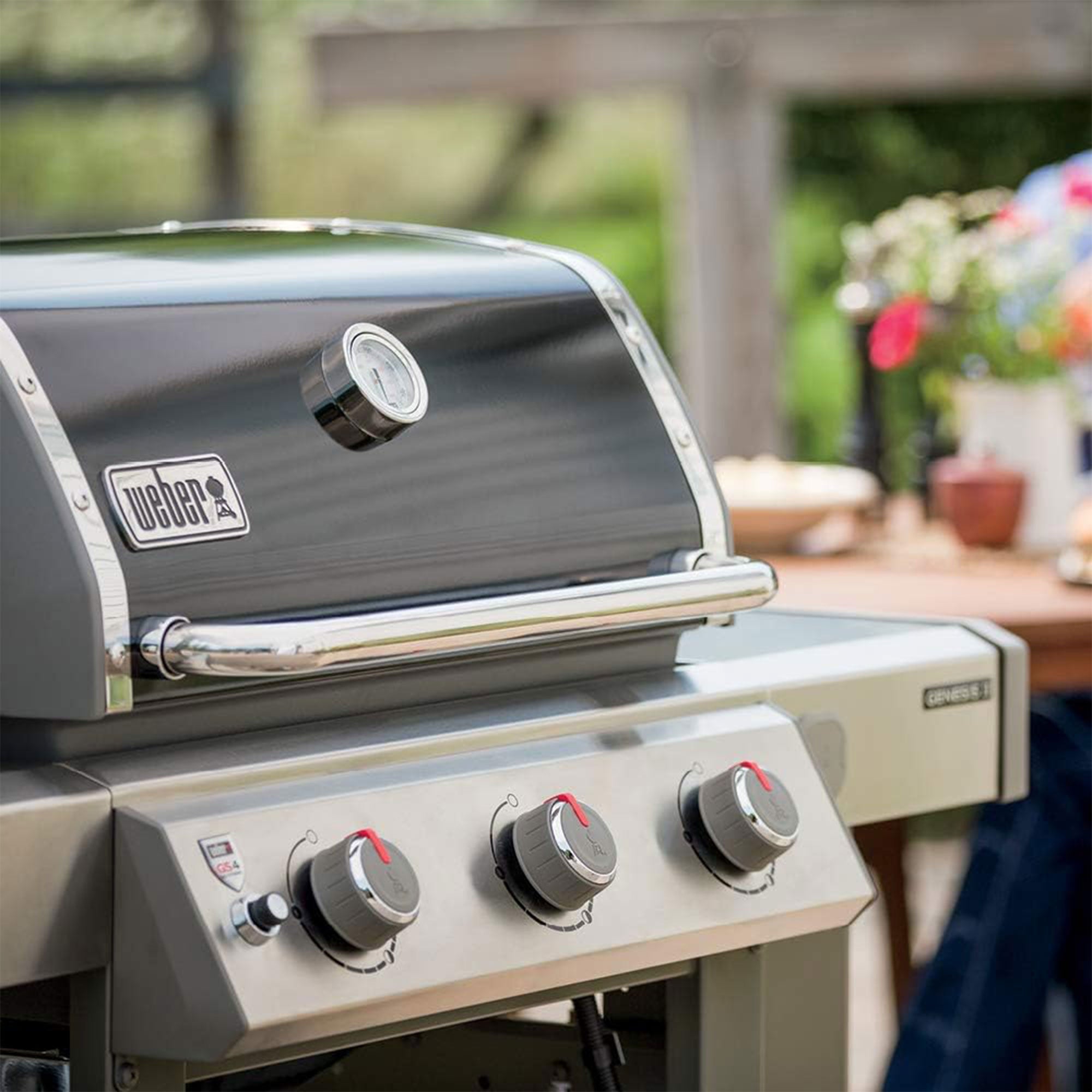 Weber Genesis II E-310 Outdoor Stainless Steel 3 Burner Liquid Propane Gas Grill - VMInnovations