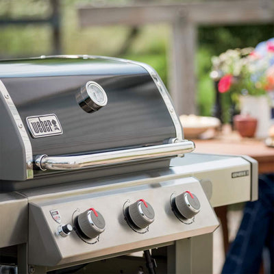 Weber Genesis II E-310 Outdoor Stainless Steel 3 Burner Liquid Propane Gas Grill - VMInnovations