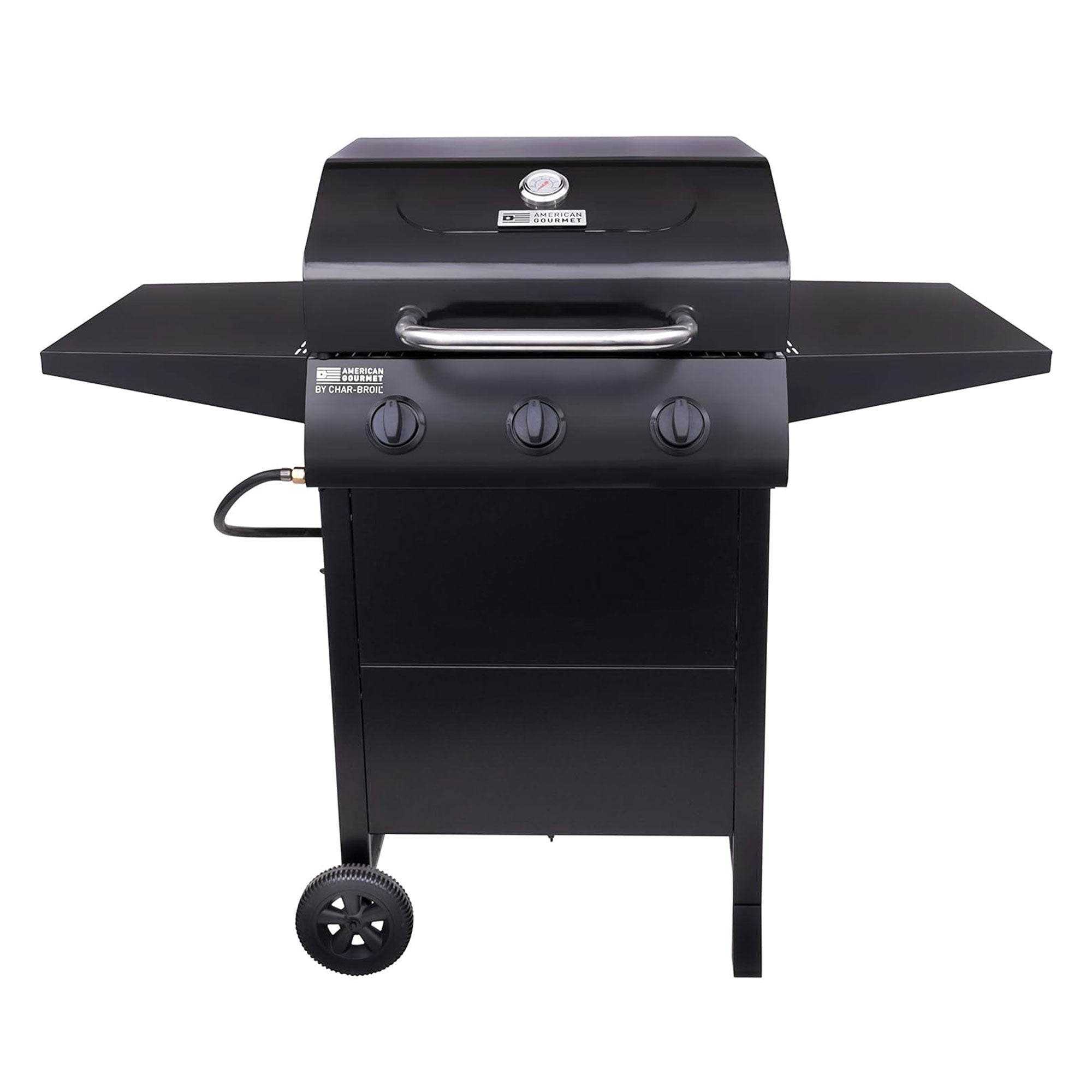 Char-Broil American Gourmet 3 Burner Cart Style Liquid Propane Gas Grill, Black - VMInnovations