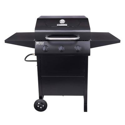 Char-Broil American Gourmet 3 Burner Liquid Propane Gas Grill, Black (For Parts)