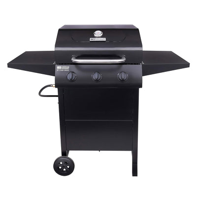Char-Broil American Gourmet 3 Burner Cart Style Liquid Propane Gas Grill, Black
