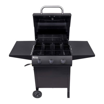 Char-Broil American Gourmet 3 Burner Liquid Propane Gas Grill, Black (For Parts)